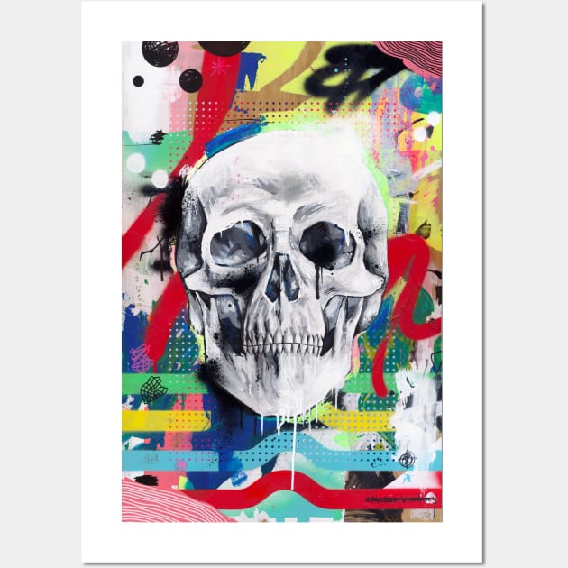 Skull Wall Art by Famous When Dead